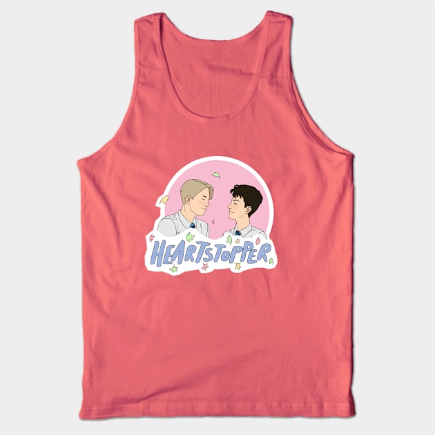 Heartstopper Tank Top by LuizFerrarezzi